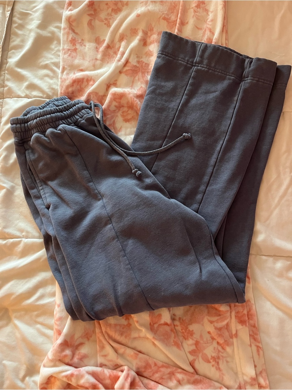 Womens Casual Drawstring Sweatpants - Blue